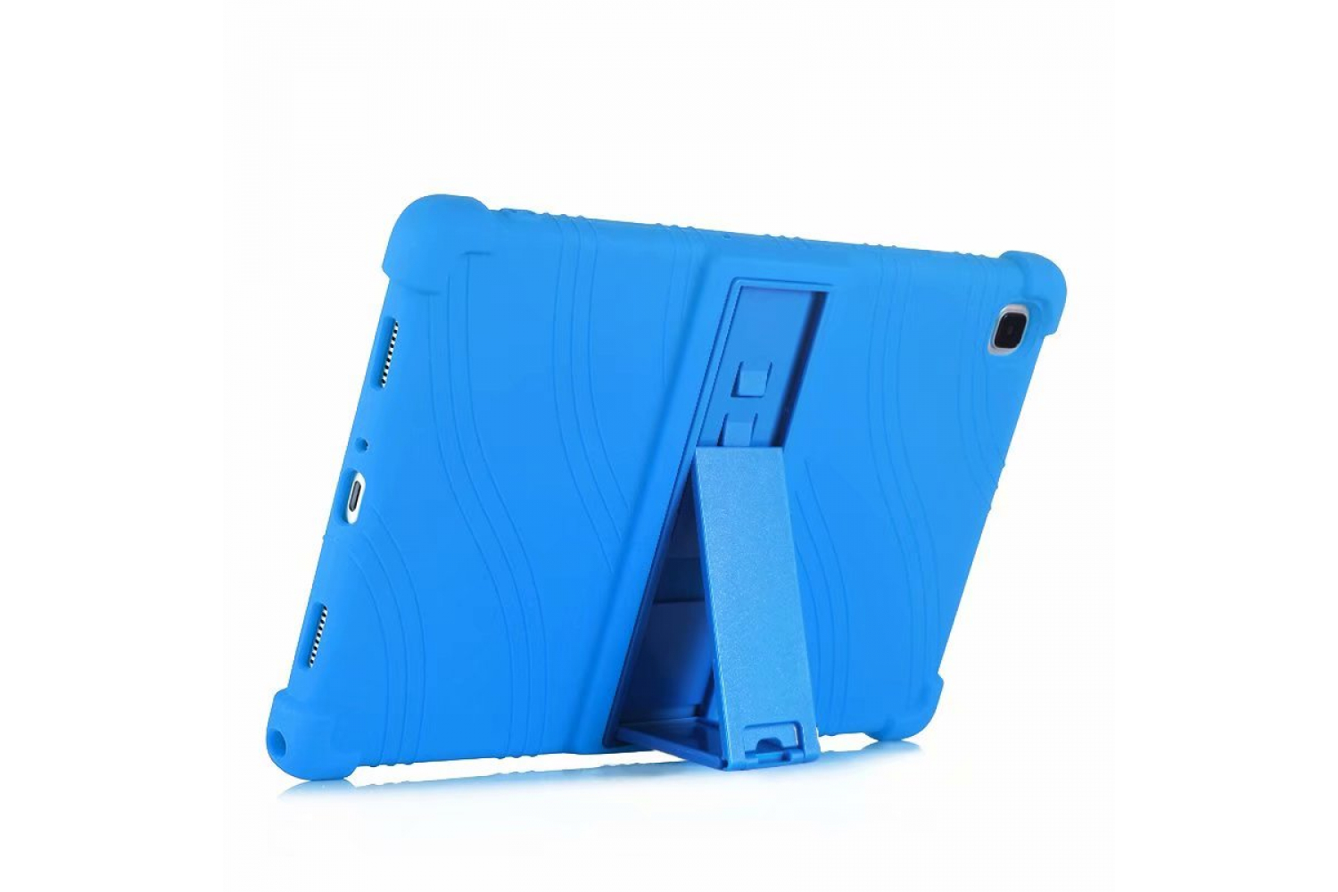 Soldaat Menagerry marmeren Samsung Galaxy Tab A7 10.4 inch kinderhoes backcover schokbestendig Blauw |  tablettotaal.nl