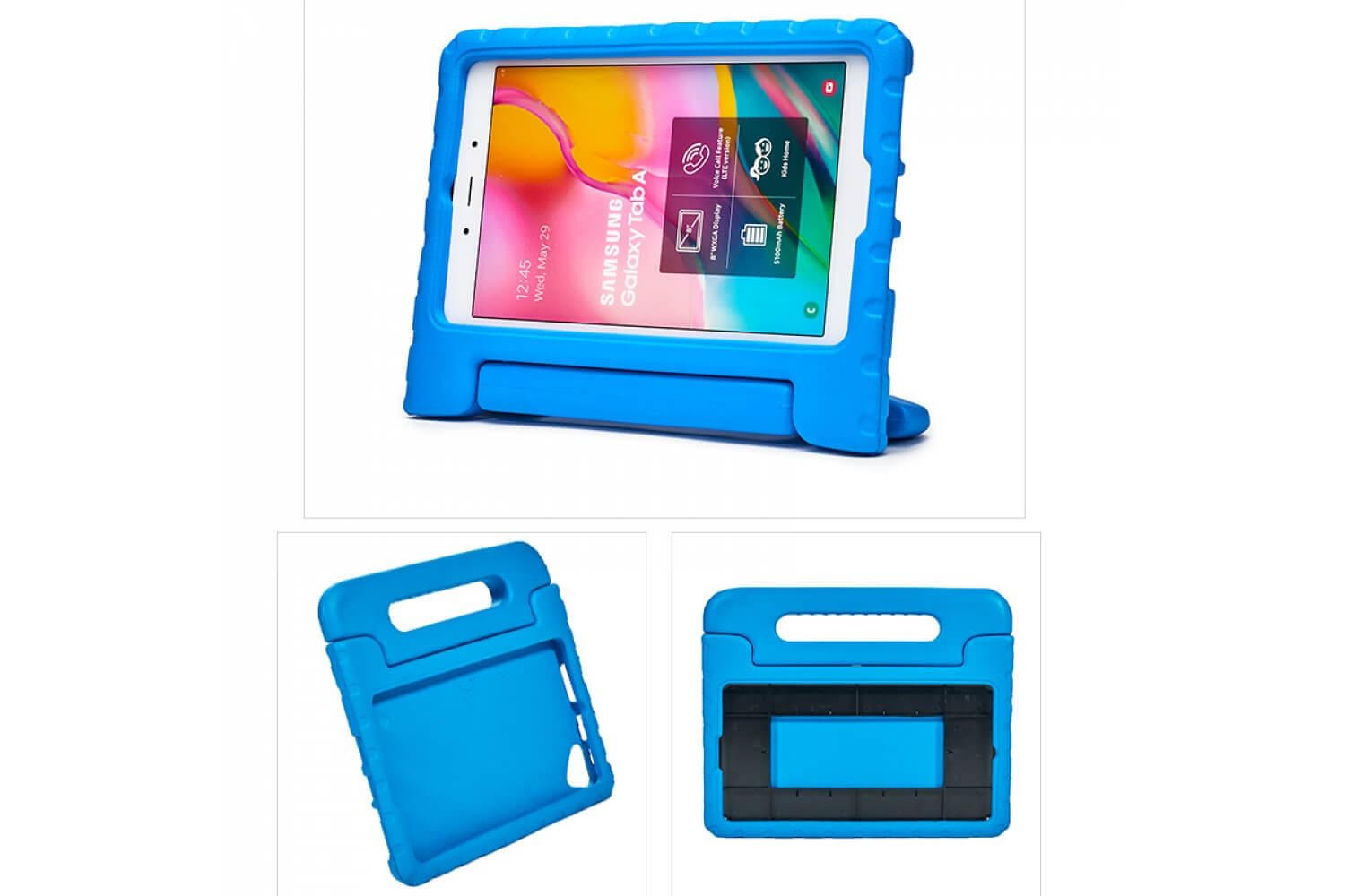 Haringen vriendelijk Hervat Samsung Galaxy Tab A 8.0 inch model 2019 T290 T295 Kinderhoes blauw |  tablettotaal.nl
